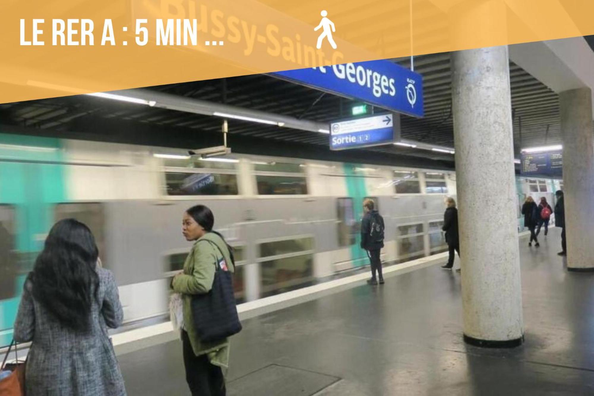 6Personne,10Mn De Disney,30Mn De Paris,Parking Бюсси-Сен-Жорж Экстерьер фото